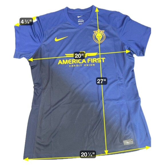 Nike Utah Royals Soccer Jersey NWSL women’s Large 2024 Stadium Primary NEW - Picture 2 of 9